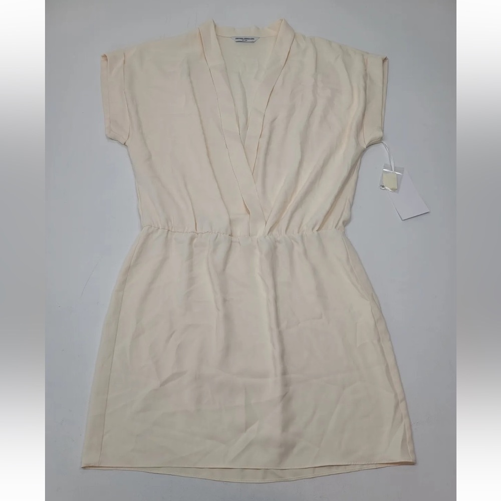 Amanda Uprichard Cream Mini Dress